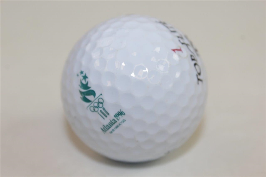 Nick Faldo Signed Nissan Open at Riviera CC Logo Golf Ball JSA ALOA