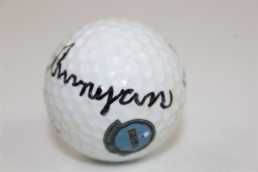 Paul Runyan Signed PGA National Golf Club Logo Golf Ball JSA ALOA