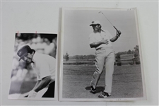 Four (4) Lee Trevino Press Photos - 1972, 1972, 1975, & 1983