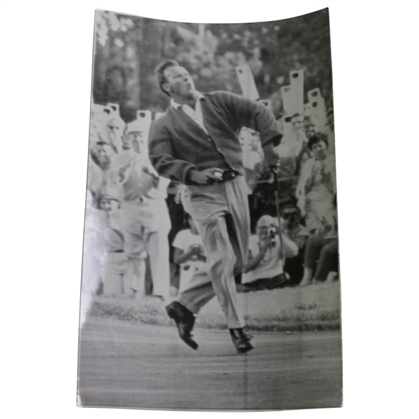 Arnold Palmer 6/23/1963 Jumping at Brookline Press Photo