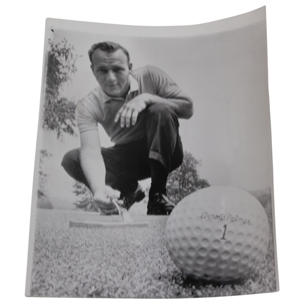 Arnold Palmer 6/10/1963 Close-Up Press Photo - At Latrobe Preparing for Oakmont