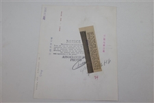 Sam Snead 6/17/1960 Cherry Hills US Open Lining Up A Putt Press Photo