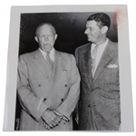 President Dwight D. Eisenhower & Cary Middlecoff 5/25/1955 Press Photo
