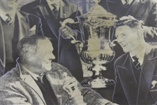 Bobby Jones at St. Andrews 10/13/1958 Rare Oversize Photo with World Amateur Team