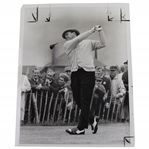 Sam Snead 7/7/1965 Original Press Photo Taken at Royal Birkdale "Daily Telegraph Stampings"