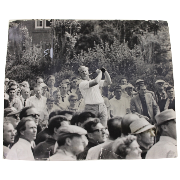 Jack Nicklaus 7/14/1967 Defending Champion at Hoylake Original Press Photo