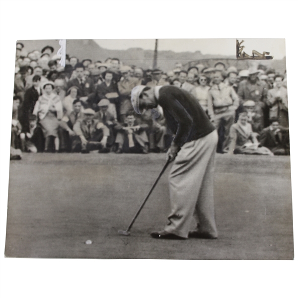 Ben hogan 7/7/1953 British Open AP Press Photo - Daily Telegraph of History in the Making