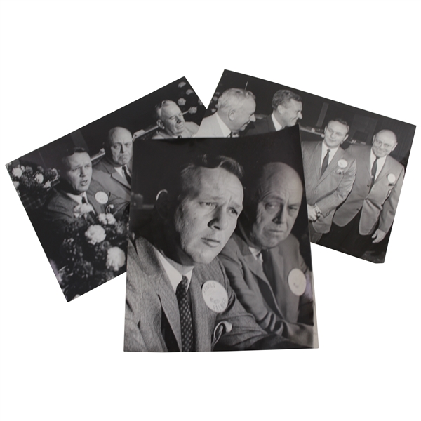 Three Arnold Palmer 1/9/1967 Original Duane Howell Photos