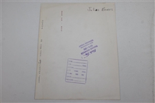 Julius Boros 9/9/1962 Crisp Out of Rough with Vintage Masters Hat Duane Howell Photo