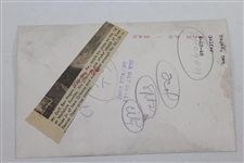 Ben Hogan 8/23/1948 Mr. Golf of Hershey, Pa. Signing Winning Scorecard Original Photo