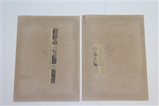 Arnold Palmer Group of Ten (10) Wire Photos - Various Years & Dimensions