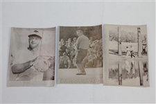 Arnold Palmer Group of Ten (10) Wire Photos - Various Years & Dimensions