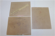 Arnold Palmer Group of Ten (10) Wire Photos - Various Years & Dimensions