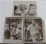 Arnold Palmer Group of Ten (10) Wire Photos - Various Years & Dimensions