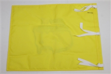 Dustin Johnson Signed 2020 Masters Embroidered Flag - First One! JSA FULL #Z91649 Grade 9 Signature