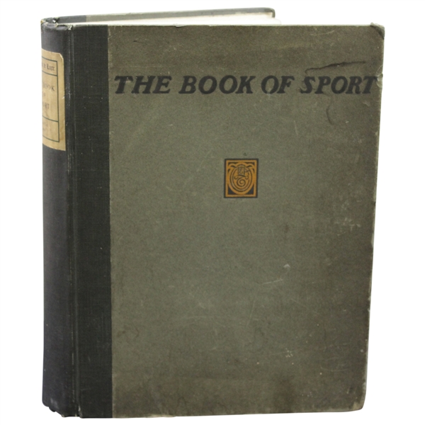 1901 Ltd Ed 'The Book of Sport' Edited by William Patten & Published by J.F. Taylor