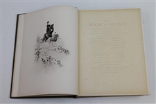 1901 Ltd Ed 'The Book of Sport' Edited by William Patten & Published by J.F. Taylor