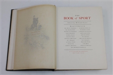 1901 Ltd Ed 'The Book of Sport' Edited by William Patten & Published by J.F. Taylor