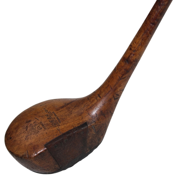 Circa 1895 John Dunn BGI Co. Wood One Piece Brassie