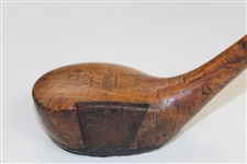 Circa 1895 John Dunn BGI Co. Wood One Piece Brassie