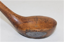Circa 1895 John Dunn BGI Co. Wood One Piece Brassie