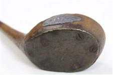 Circa 1895 John Dunn BGI Co. Wood One Piece Brassie
