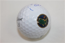 Jordan Spieth Signed Masters Berckman's Place Logo Golf Ball JSA #HH62587