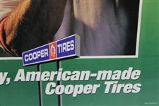 Arnold Palmer Broadside Cooper Tires Arnie Says Trust 12 x 15 Advertisement