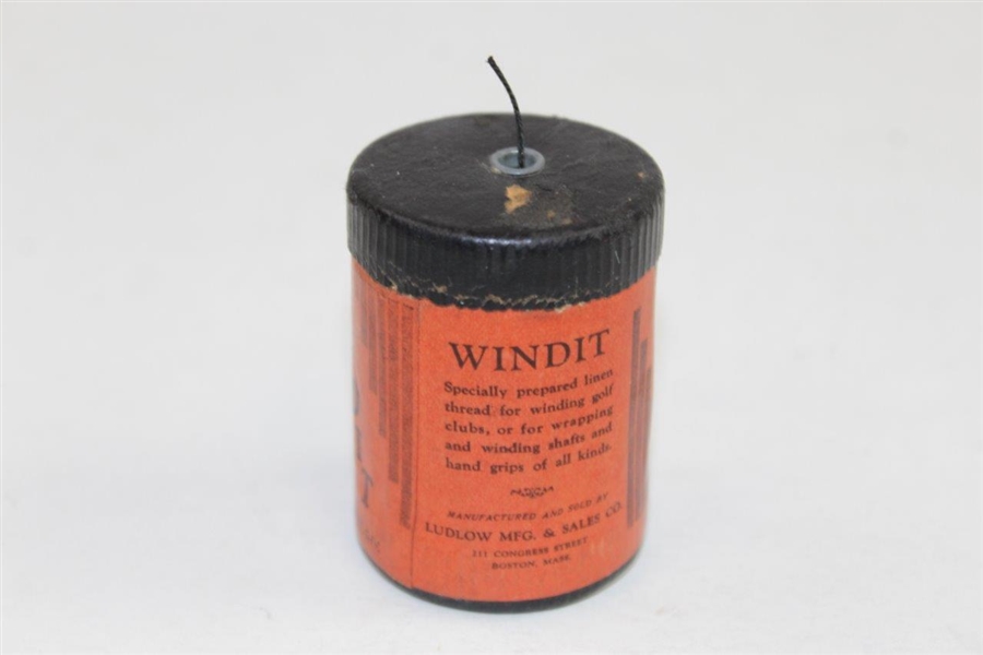 Vintage Windit Specially Prepared Linen Thread by Ludlow Mfg. & Sales Co. - Boston, Mass.