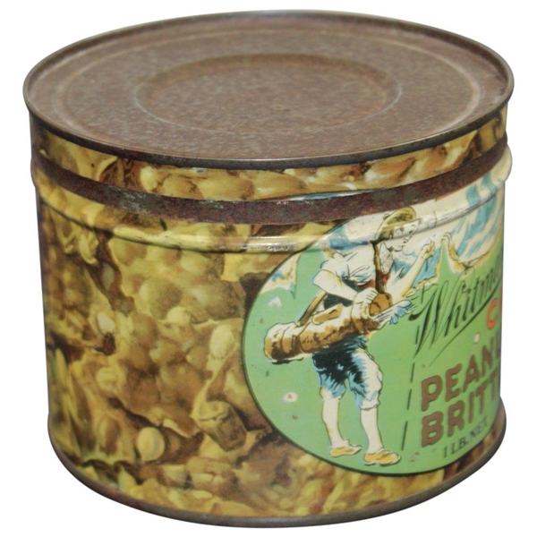 Vintage Whitman's 'Caddy' Peanut Brittle Tin Made by Stephen F. Whitman & Son, Inc.