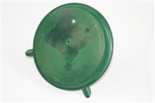 Vintage Dunlop Man Figure in Green Ash Tray