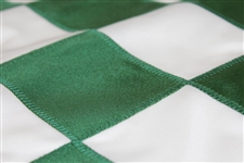 Cypress Point Embroidered Green & White Checkered Course Flown Pin Flag