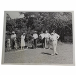 Tommy Armour 6/1/1934 Driving From 18th Tee at Merion During Practice Rd Press Photo