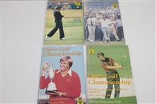 Twelve (12) Different OPEN Championship Official Programs