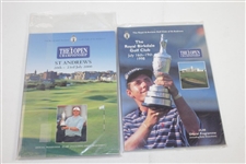 Twelve (12) Different OPEN Championship Official Programs