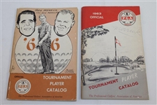 Seven (7) PGA Tour Media Guides & Three (3) Senior Tour Media Guides
