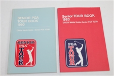 Seven (7) PGA Tour Media Guides & Three (3) Senior Tour Media Guides