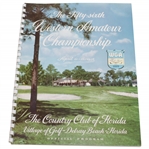 1958 Western Amateur Championship at The Country Club of Florida Official Program
