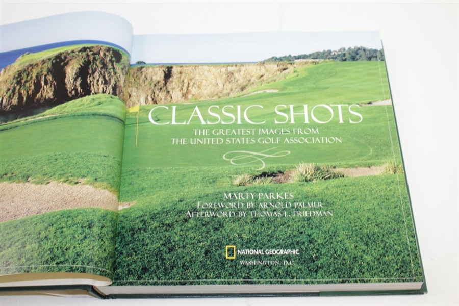 Four (4) Golf Coffee Table Books: Classic Shots, Ireland, St. Andrews The OPEN, & Women's Golf 