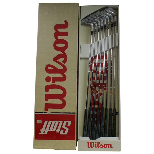 Classic Wilson Staff Mickey Mantle Complete Unopened Iron Set 3I-PW in Original Box - Excellent Condition