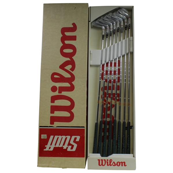 Classic Wilson Staff Mickey Mantle Complete Unopened Iron Set 3I-PW in Original Box - Excellent Condition