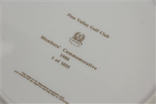 Pine Valley Golf Club Member's 75th Year - 1988 Commemorative Plate