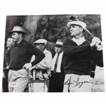 Ben Hogan Signed 8x10 Black & White Photo with Sam Snead JSA #E55420