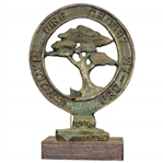 1976 Bing Crosby National Pro-Am Cast Iron Contestant Gift with Flag!