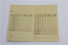 1947 Crosby Pro-Am $10,000 at Cypress Point First Day Unmarked Scorecard