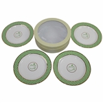 Masters Tournament Home Collection Cocktail Plates in Original Box - Four
