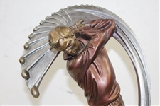 Post Swing Stop-Action Shot Austin Golf Sculpture - Great Condition