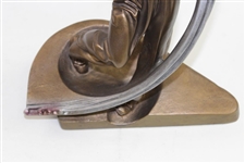 Post Swing Stop-Action Shot Austin Golf Sculpture - Great Condition