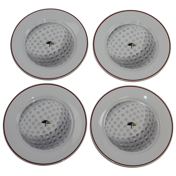 Four (4) Noritake Arnold Palmer Collection Dinner Plate Set - Excellent Condition