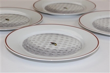 Four (4) Noritake Arnold Palmer Collection Dinner Plate Set - Excellent Condition